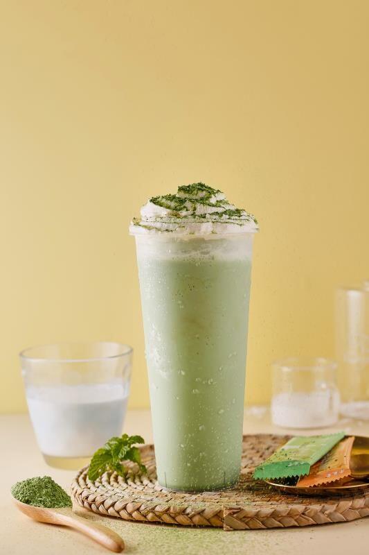 Japanese Green Milk Tea